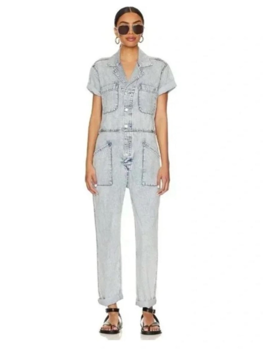 Pistola Grover Denim Jumpsuit
